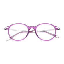 Load image into Gallery viewer, TR90 Prescription Glasses Women Round Clear